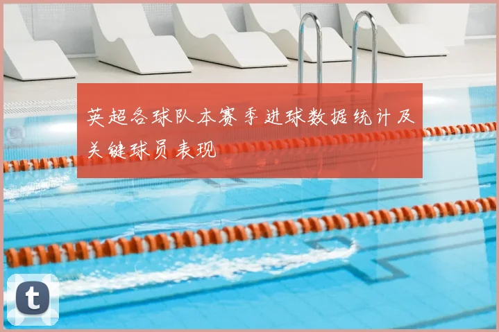 英超各球队本赛季进球数据统计及关键球员表现